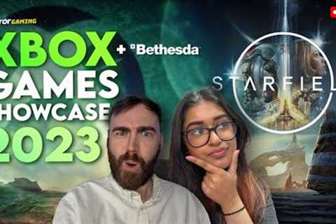 Xbox Games Showcase 2023/Starfield Direct LIVE Reaction
