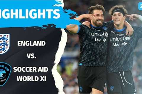 Soccer Aid for UNICEF 2023 | OFFICIAL Match Highlights