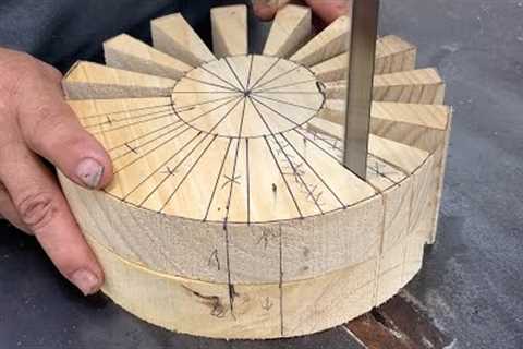 Skillful Manual Woodworking Of The Elderly Carpenter Vietnam - High Quality Wooden Interior Design