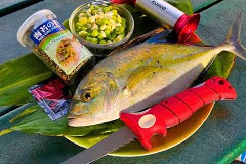 Catch and Cook Hawaii Style Fish Platter!