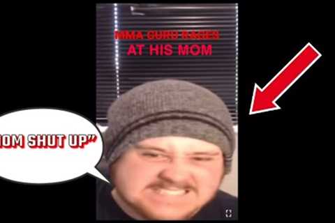 MMA Gurus Mom leaks his name while interrupting his video