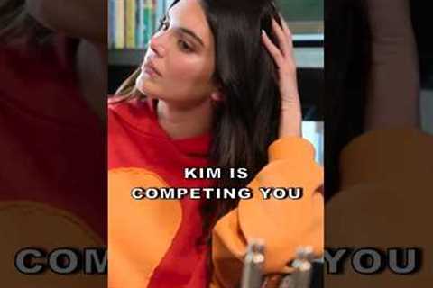 Kim is competing with you Kendall 💔😳😳 The Kardashians