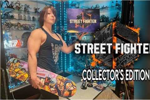 Unboxing the Street Fighter 6 Collector's Edition Content Creator Care package + skateboard @capcom