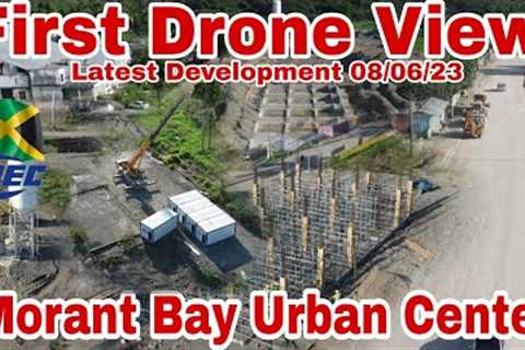 DRONE VIEW||Morant Bay Urban Center Latest Development &amp; Springfield Road