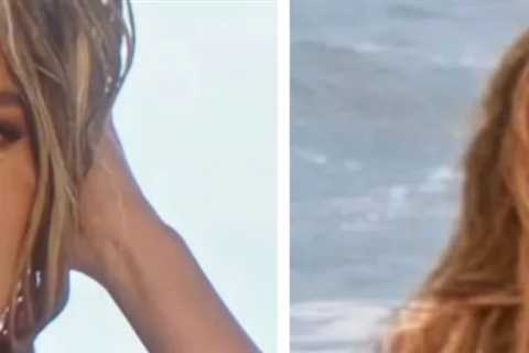 Khloe Kardashian Flaunts Toned Physique &amp; Rocking Abs in New Good American x Body Glove Swim..