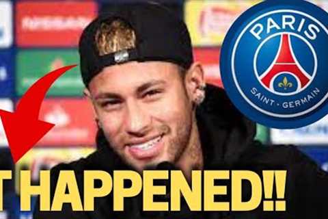 🚨LEAK NOW! THE CROWD CELEBRATES! NEYMAR TAKES UNEXPECTED ATTITUDE AT PSG