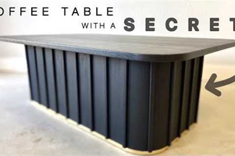 Building a Modern Coffee Table with Hidden Storage