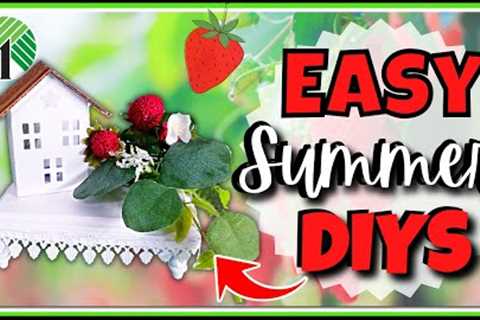 *NEW* DOLLAR TREE DIY Crafts &amp; HACKS for SUMMER Decor! GORGEOUS Project Ideas You MUST Try 2023!