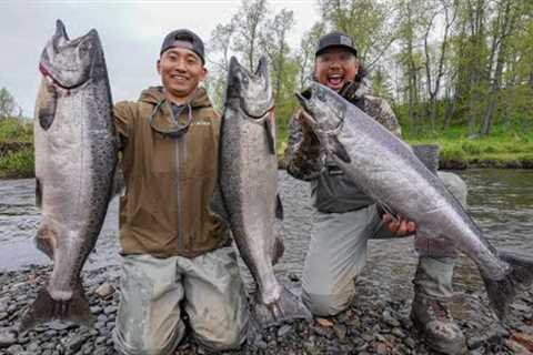 INSANE Alaska King Salmon Fishing! (CATCH CLEAN COOK)