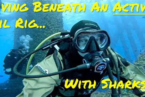 Scuba Diving an Active Oil Rig! May 2023