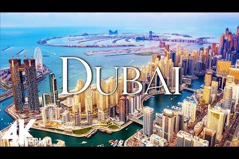 FLYING OVER DUBAI (4K Video UHD) - Scenic Relaxation Film With Inspiring Music