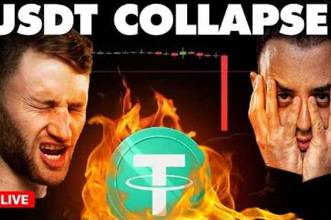 USDT De-Peg To Cause MAJOR Bitcoin &amp; Altcoin CAPITULATION?
