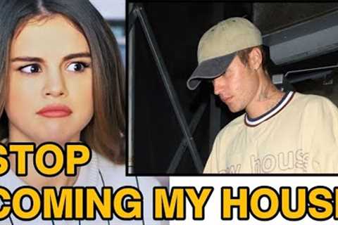 So desperate Justin Bieber spotted again in front of selena Gomez hotel room in Paris