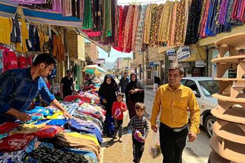 Grandma's family Goes shopping in their small City