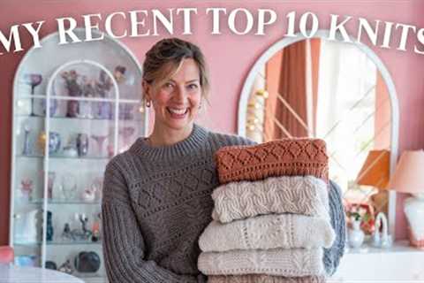 MY TOP 10 HANDMADE KNITS From The Past 12 Months