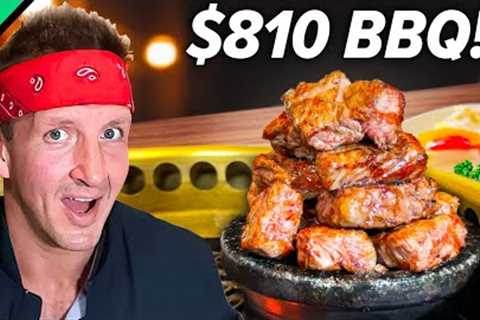 $13 VS $810 Korean BBQ!! Korea Has The NEW Wagyu!!