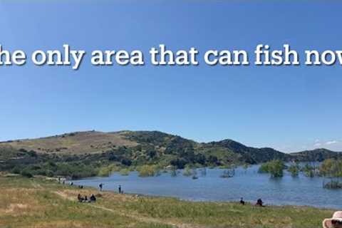 Fishing Lake Irvine Before &amp; After The Water Levels Changed