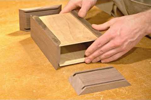 Test your woodworking skills with this box design!