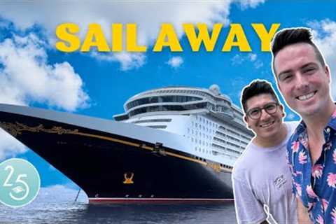 Disney Cruise Line's 25th Silver Anniversary | Disney Fantasy | Day 1 &amp; 2