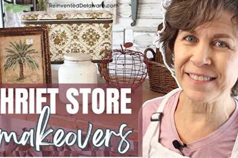 Thrifted Home Decor Makeovers: Easy DIY Projects