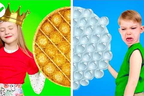 Rich VS Broke - Parenting Hacks || Genius GADGETS vs Useful HACKS! Funny Situations by Gotcha! Viral