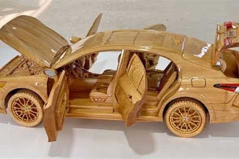 Wood Carving - 2023 TOYOTA CAMRY - Woodworking Art #88