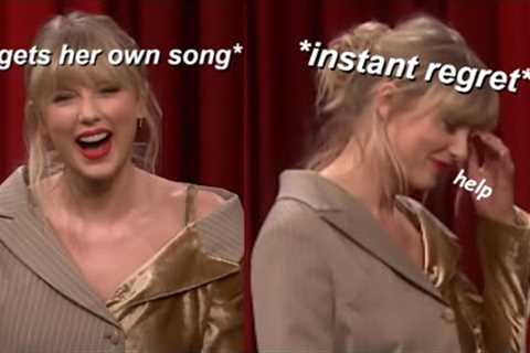 taylor swift being ICONIC on tv | happy taylor day (sub)