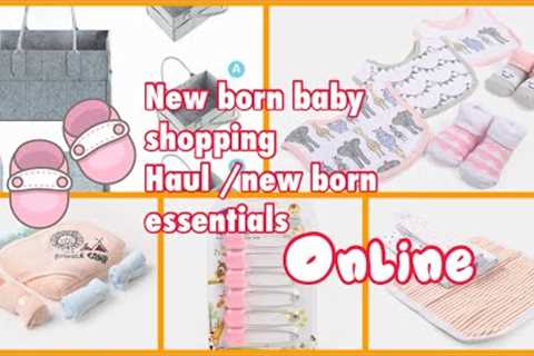 Episode 2🤰: newborn baby shopping haul | newborn online baby shopping with price