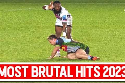 Rugby’s Most BRUTAL Hits and Tackles of the 2023-22 Season