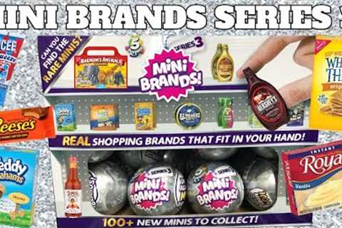 MINI BRANDS SERIES 3 Unboxing!! GOLD FOUND! Zuru Toys Silver Ball Blind Bag Opening!