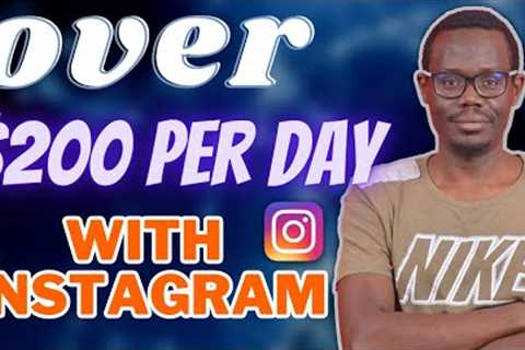 Earn Up To $300 Per Day with ClickBank and Instagram | Beginners Step By Step Affiliate Marketing