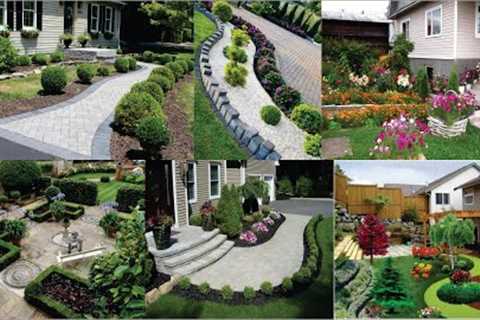 Best 130 Front Yard Garden Landscaping Ideas 2022 | Home Backyard Patio Design | Smart Decor Puzzle