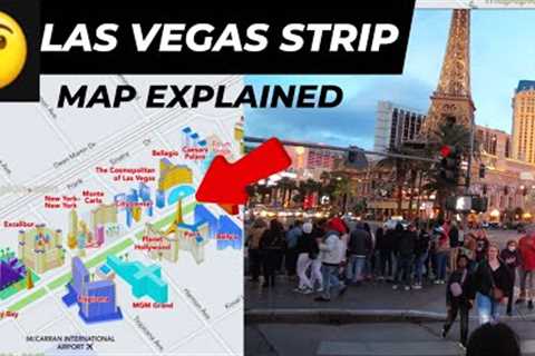Huge Las Vegas Strip Tour- Complete Map with video and commentary June 2023