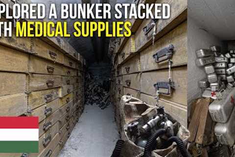 Explored a bunker stacked with medical supplies | ABANDONED