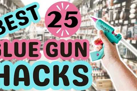 🌟25 BEST GLUE GUN HACKS &amp; DIYS(you’ll never look at Glue Guns the same way again!) FAST HACKS..