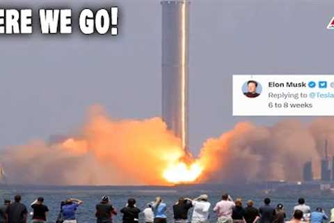 Elon Musk just announced the 2nd Starship launch timeline!