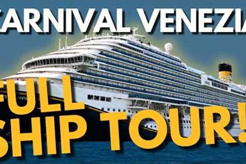 Carnival Venezia Full Ship Tour, 2023 Review &amp; BEST Spots of Carnival's Newest Cruise Ship