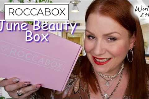 UNBOXING ROCCABOX £15 JUNE BEAUTY SUBSCRIPTION BOX - WORTH £117 + CODE