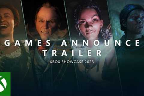 Xbox Games - Official Announce Trailer - Xbox Games Showcase 2023