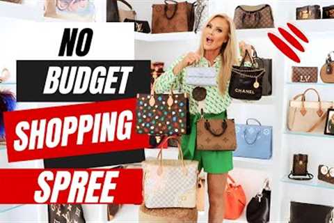 NO BUDGET SHOPPPING SPREE!!