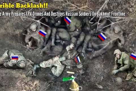 Terrifying! Ukrainian Army Prepares FPV Drones And Destroys Russian Soldiers Remotely