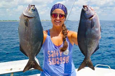 GIANT Chub (TRASH Fish) Catch Clean &amp; COOK! Quesadillas!!