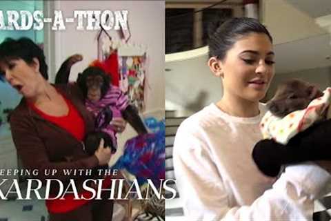Crazy Pets, Tipsy Moments &amp; Family Therapy on Keeping Up With The Kardashians | Kards-A-Thon |..
