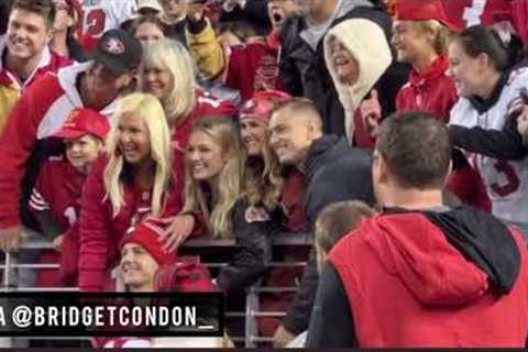 #49ers QB Brock Purdy runs into stands to embrace his family after 1st career win vs Tom Brady