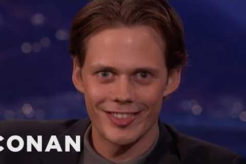 Bill Skarsgård's Demonic “IT Smile | CONAN on TBS