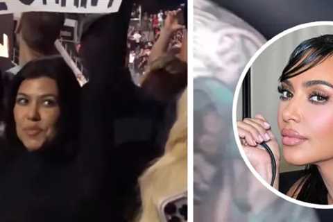 Kim Kardashian Congratulates Sister Kourtney &amp; Travis Barker On Baby News