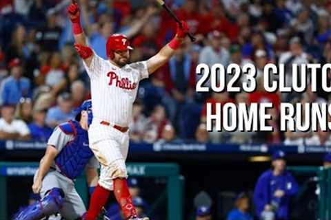 Clutch Home Runs || MLB 2023