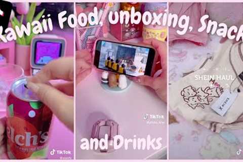 Kawaii Food, Unboxing, Snacks &amp; Drinks 🍒​🍓​​ | TikTok Compilation#3