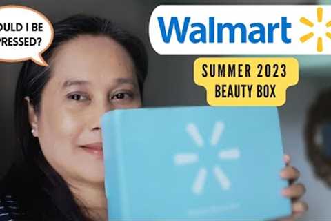 Unboxing My First Walmart Beauty Box of 2023! Summer Edition! Would I be Impressed with this 1st Box