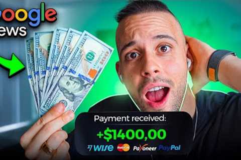 $1400 PER DAY Using Google News &amp; ChatGPT From Your Phone (FREE) (Make Money Online 2023)